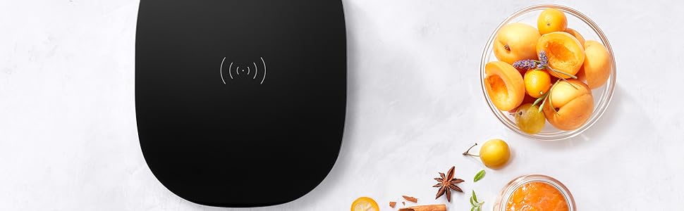 ZWILLING Enfinigy Wireless Charging Scale, Silver