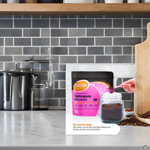 Disposable Measuring Spoons, Fits in Jar, Good for Formula, Coffee, Pet Food (15 ml - 1 Tablespoon - 20 Pack)