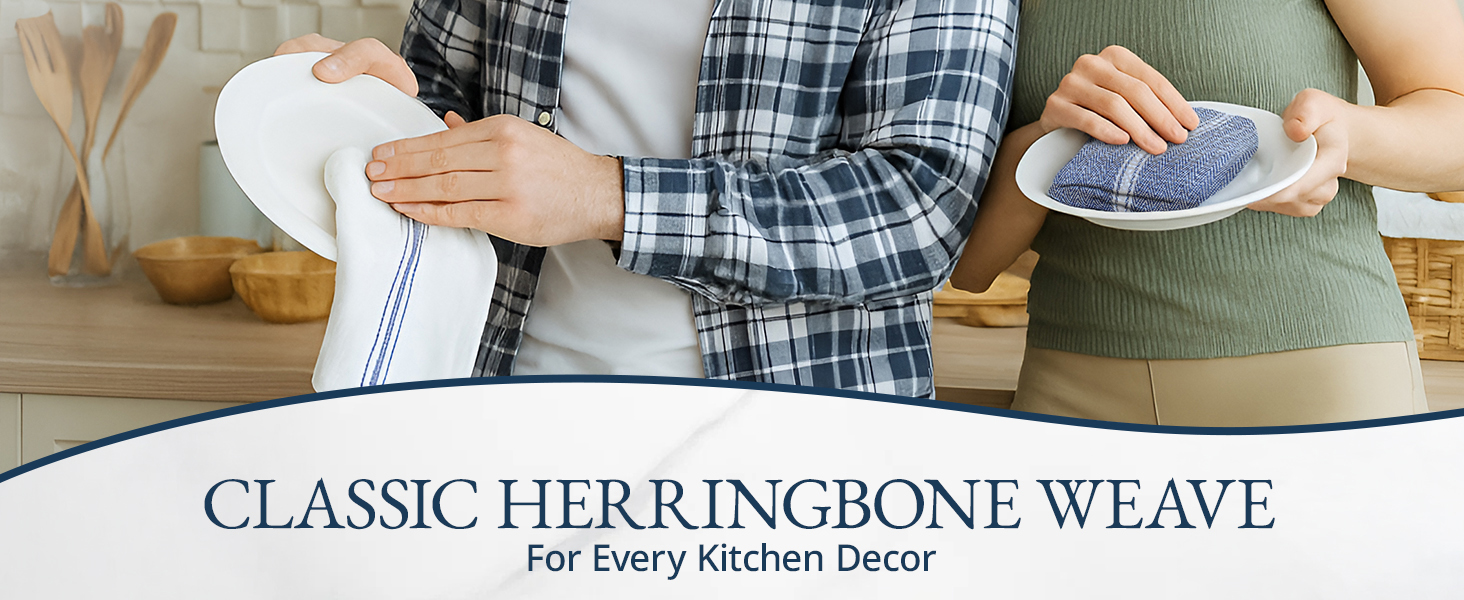 LANE LINEN Kitchen Towel Set- 12 Pack 14