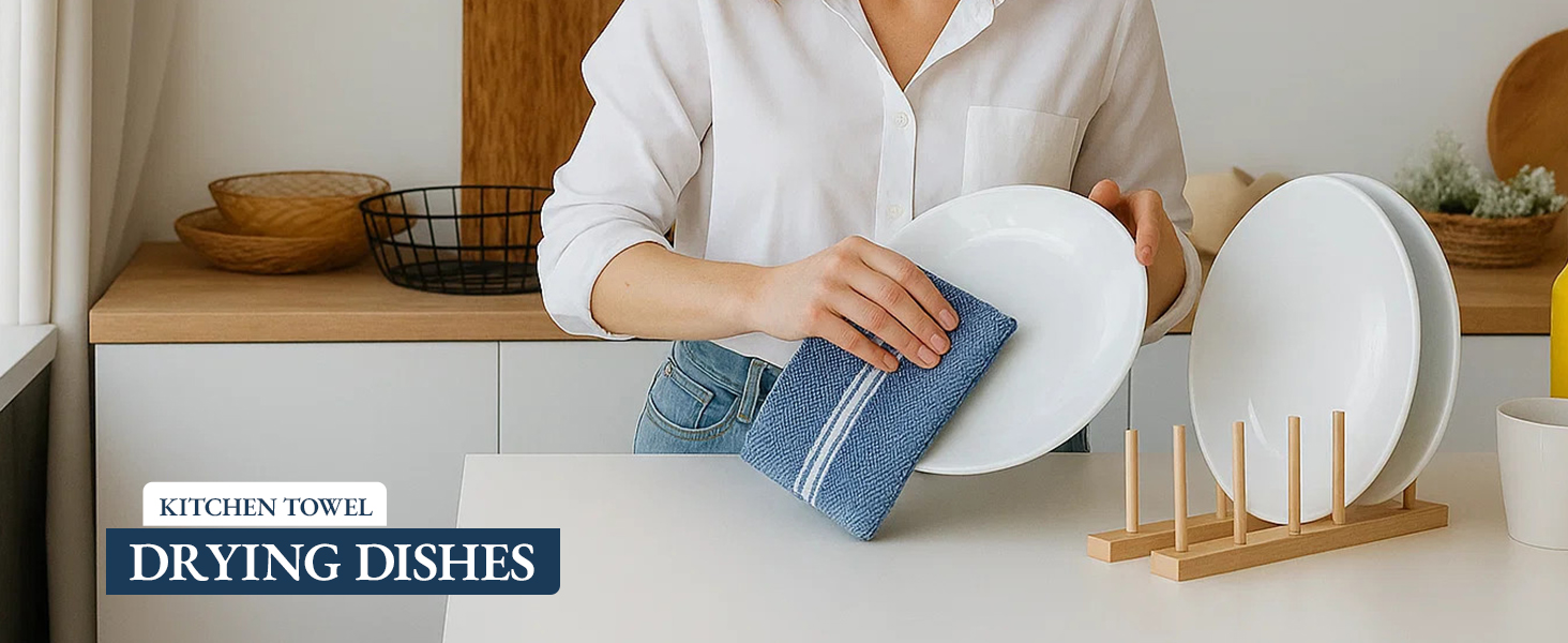 LANE LINEN Kitchen Towel Set- 12 Pack 14