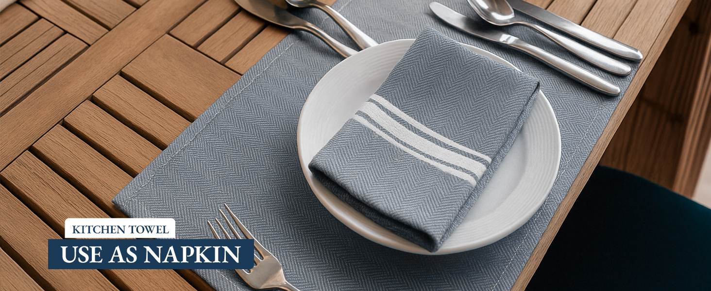 LANE LINEN Kitchen Towel Set- 12 Pack 14