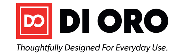 DI ORO Silicone Turner Spatula Set - Kitchen Spatulas for Nonstick Cookware - Cooking Utensils for Flipping Eggs & Pancakes - 600°F Heat-Resistant BPA Free Turners - Dishwasher Safe (4pc, Black)