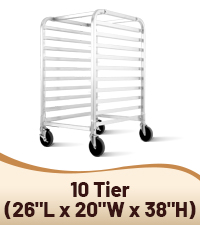 6 Pack Full Size Baking Sheet Pan Aluminum Commercial Pan for Oven Freezer Bakery Hotel Restaurant 26