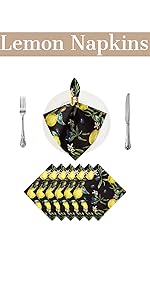 Modern Art Placemats Set of 4 Blue and Grey Abstract Painting Place Mats Washable Linen Placemat for Kitchen Dining Table Home Party Dinner Decor 18x12 Inches