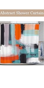 Modern Art Placemats Set of 4 Blue and Grey Abstract Painting Place Mats Washable Linen Placemat for Kitchen Dining Table Home Party Dinner Decor 18x12 Inches