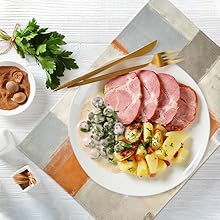 Modern Art Placemats Set of 4 Blue and Grey Abstract Painting Place Mats Washable Linen Placemat for Kitchen Dining Table Home Party Dinner Decor 18x12 Inches