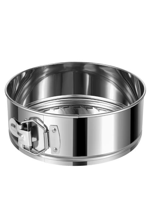 9 Inch Springform Cake Pan, 304 Stainless Steel Springform Pans, Leakproof & Nonstick Cheesecake Pan with Removable Bottom, Round Spring Form Cake Pan For Baking