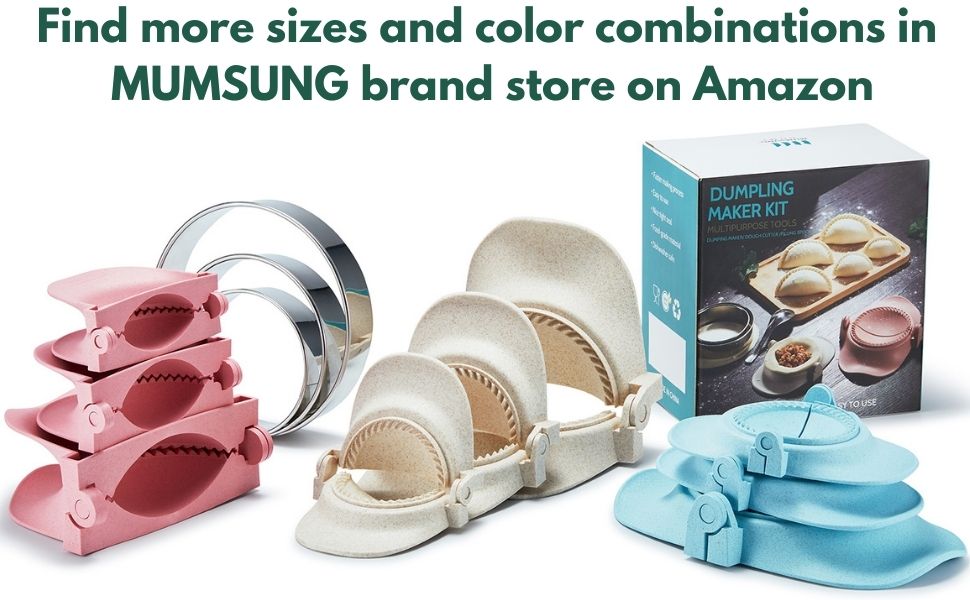 Empanadas Press Maker, Dumpling Maker Mold Set With Dough Cutter, Dumpling Mold Set (L/4