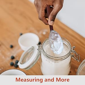 Cactus Measuring Spoons Set in Pot, Cute Ceramic Measuring Spoons and Cups, Kitchen Cacti Spoon with Holder, Baking Measuring Cups Ornaments Gift