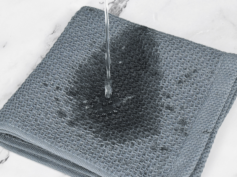 Nialnant 6 Pack Kitchen Towels and Dishcloths Sets,100% Cotton Soft Absorbent Quick Drying Dish Towels for Kitchen,Washing Dishes,12x12 Inches, Multi Color