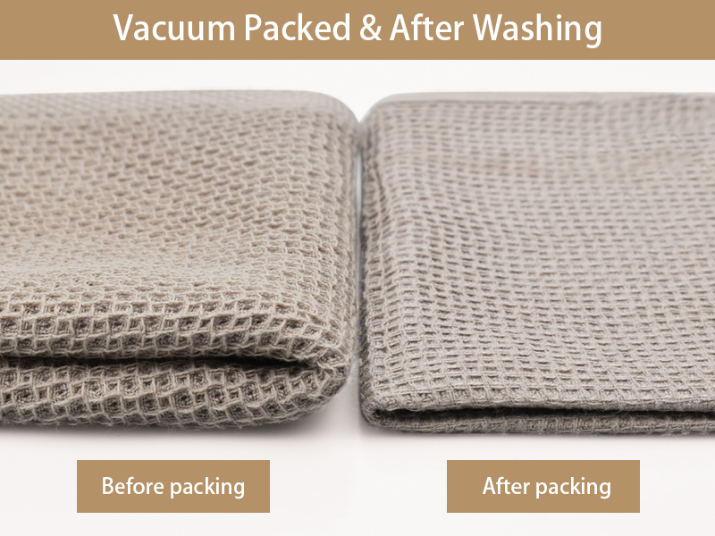 Nialnant 6 Pack Kitchen Towels and Dishcloths Sets,100% Cotton Soft Absorbent Quick Drying Dish Towels for Kitchen,Washing Dishes,12x12 Inches, Multi Color