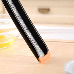 Cohesion Etched Zester & Grater Set of 2 - Kitchen Zester Tool for Lemon, Cheese, Garlic, Ginger, Nutmeg, Chocolate, Fruits, Vegetables - Sharp Premium Stainless Steel Blade with Protective Cover