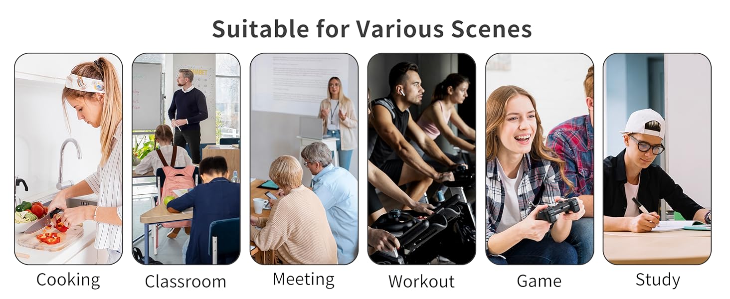 VOCOO Digital Kitchen Timer - Magnetic Countdown Countup Timer with Large LED Display Volume Adjustable, Easy for Cooking and for Seniors and Kids to Use (Space Grey)