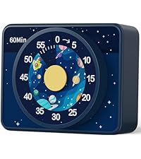 VOCOO Digital Kitchen Timer - Magnetic Countdown Countup Timer with Large LED Display Volume Adjustable, Easy for Cooking and for Seniors and Kids to Use (Space Grey)