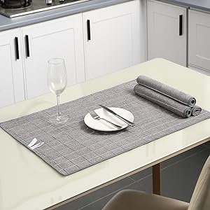 Microfiber Kitchen Towels and Dishcloths Set, 26 X 18 Inch and 12 X 12 Inch, Set of 12 Bulk Lint Free Dish Towels for Drying Dishes, Grey