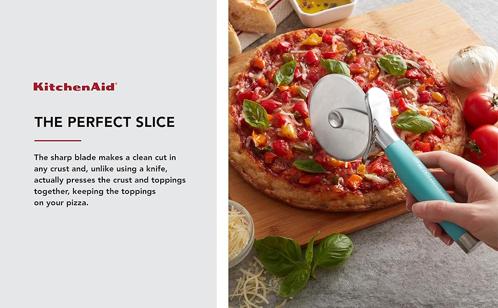 KitchenAid Pizza Wheel and Ice Cream Scoop Bundle