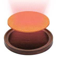 MinBoo Bamboo Coasters for Coffee Table Set of 6 Coasters for Drinks Absorbent with Holder Coffee Table Decor for Tabletop Protection Gifts for House Warming New Home & Wedding (Dark Brown 6Pcs)