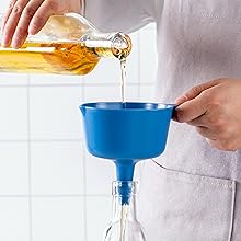 COOK WITH COLOR Measuring Cup Set - 9 PC. Nesting Stackable Liquid Measure Cup, Dry Measuring Cups and Spoons with Funnel and Scraper (Pastel)