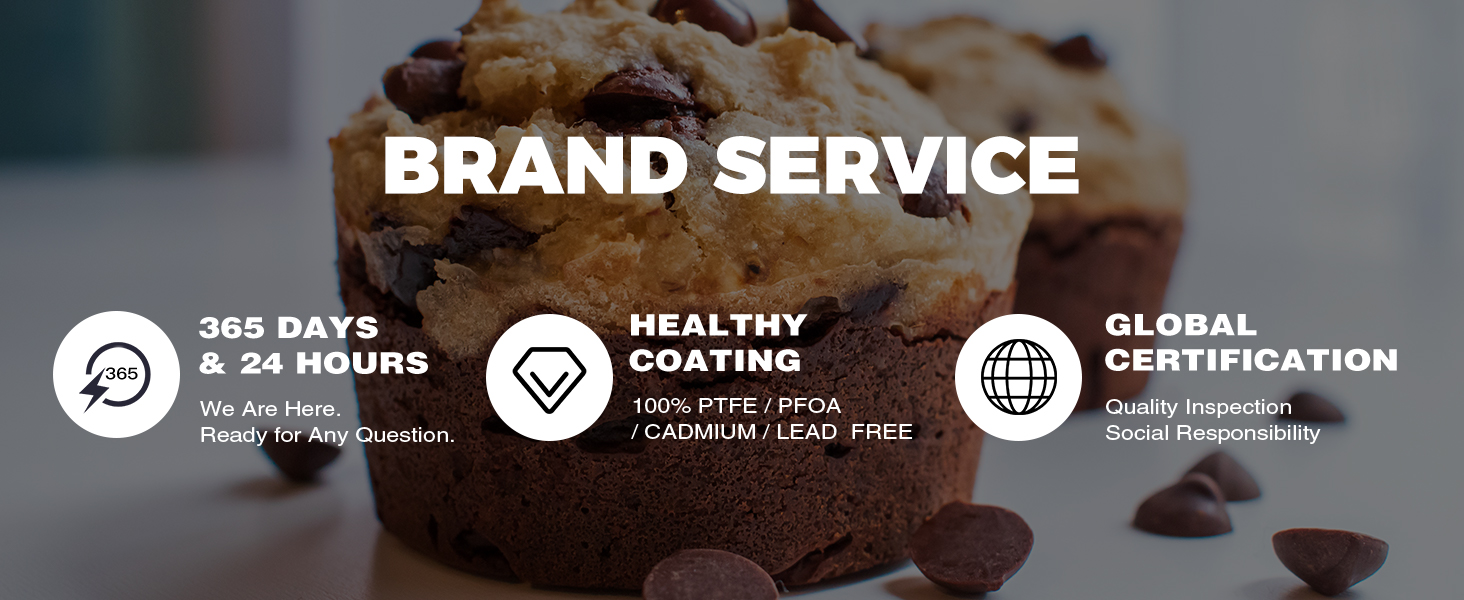 HONGBAKE Muffin Pan for Baking, Nonstick Cupcake Tin 12 Cup, 2 Pack Cup Cake Tray, Premium Cheesecake Pans, Dishwasher Safe - Dark Grey