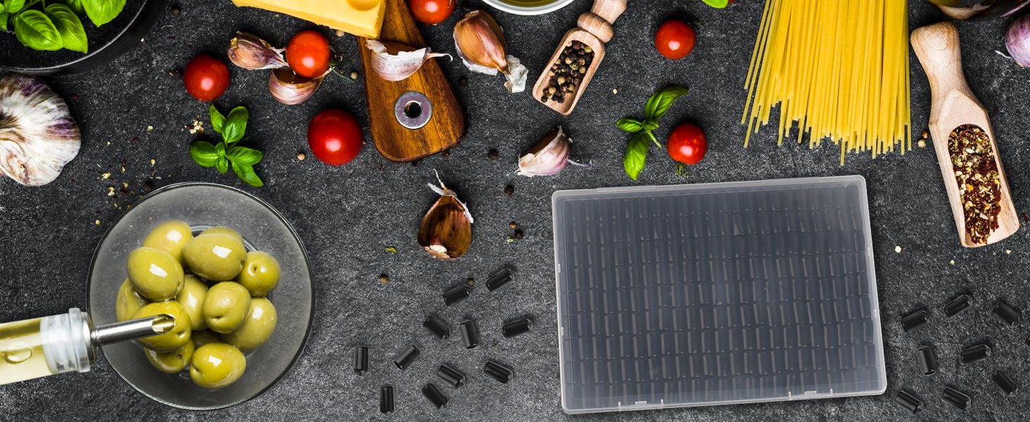 RYKOMO 200 Pack Pourers Spouts Covers Liquor Spout Covers Olive Oil Dust Rubber Caps for Liquor Olive Oil Bottles