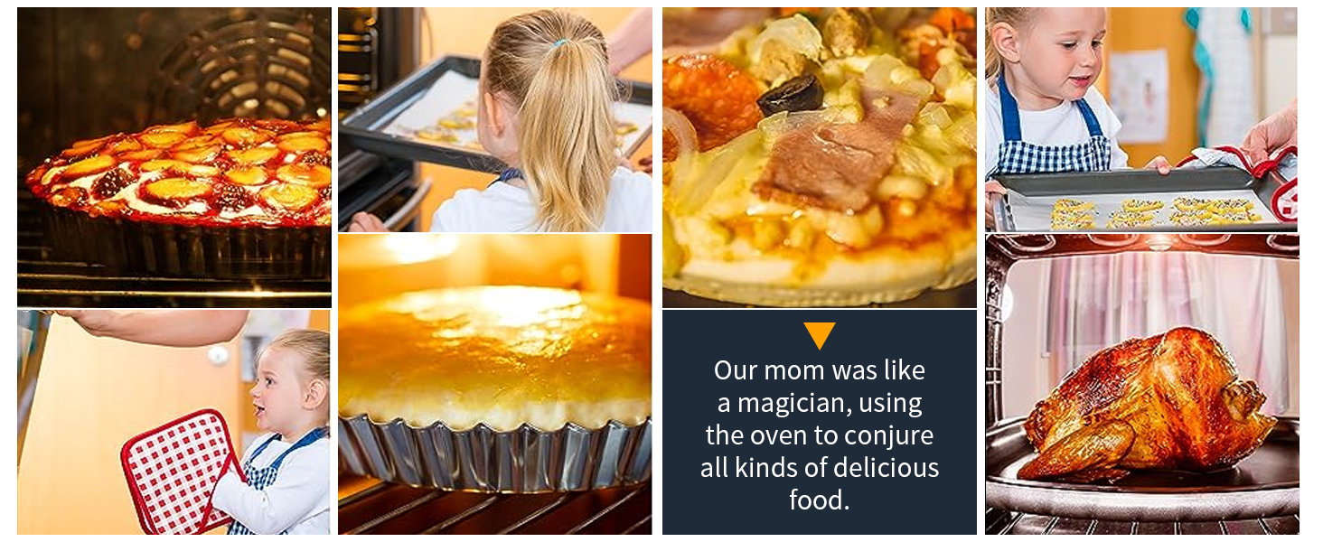 Meegoo Oven Liners for Bottom of Oven, 2 Pack Large Thick Heavy Duty Non-Stick Teflon Oven Mat Set, 15.74