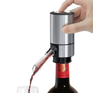 Electric Wine Aerator, CorporateGiftPro Electric Wine Decanter, Wine Dispenser, Wine Pourer, Wine Accessories Sprout Pourer and Wine Gifts for Wine Lovers