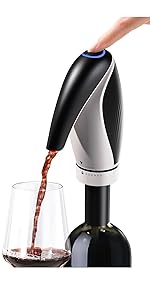 Electric Wine Aerator, CorporateGiftPro Electric Wine Decanter, Wine Dispenser, Wine Pourer, Wine Accessories Sprout Pourer and Wine Gifts for Wine Lovers
