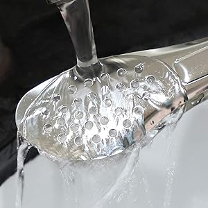 6 Pack Buffet Tongs,Stainless Steel Serving Tongs Serving Utensils 7Inch