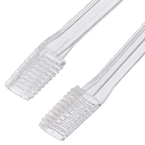 10 Pcs Plastic Buffet Serving Tongs, Clear Kitchen Tongs Mini Serving Utensil Tongs for Food Ice Salad Buffet Barbecue Cookies, 6.3 Inches