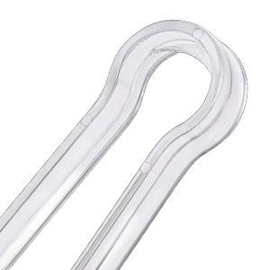 10 Pcs Plastic Buffet Serving Tongs, Clear Kitchen Tongs Mini Serving Utensil Tongs for Food Ice Salad Buffet Barbecue Cookies, 6.3 Inches