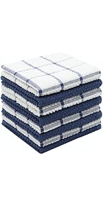 Microfiber Cleaning Cloth Lint Free Cleaning Rags, 10 Pack Fast Drying Dish Rags for Cleaning, Super Absorbent Kitchen Dish Cloths for Wash Dishes,12 in x 12 in, Mix Color