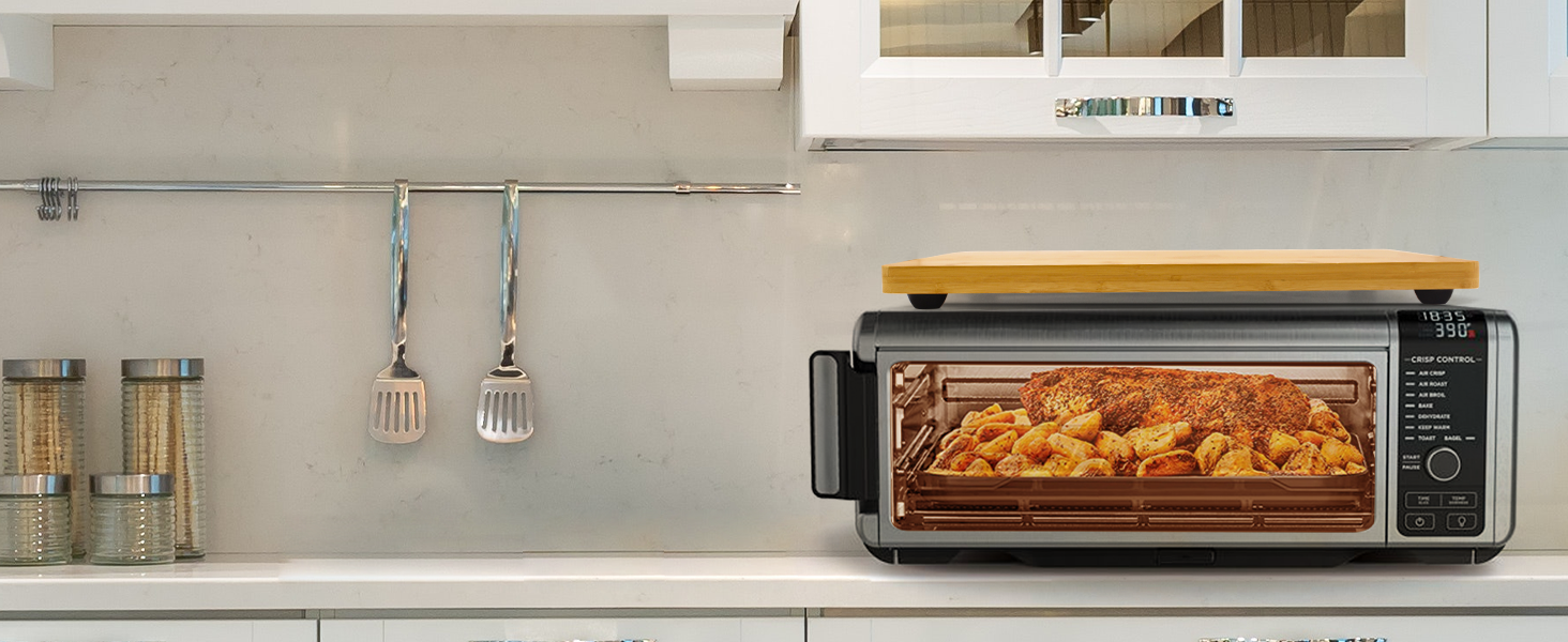 for Ninja Foodi Reusable Air Fryer Liners 12x12inch Non-Stick,Bottom of Toaster Oven Mat,3x Liners + 3x Mesh Sheets, Baking/Microwave/Grill,450°F,Pre-Cut Square for SP101/SP201/SP301/SP351