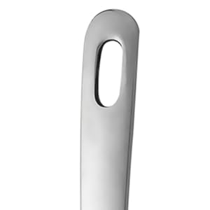 304 Stainless Steel Flatware Serving Utensils, Skimmer Slotted Spoon and Soup Ladle,Serving Utensil Set,[Rustproof, Heat Resistance,]Dishwasher Safe (Skimmer Slotted Spoon and Soup Ladle)