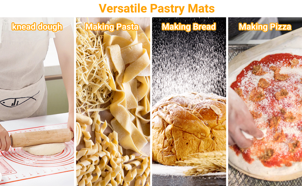 Qidoe Silicone Baking Mat, 16