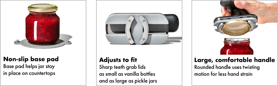 OXO Good Grips Twisting Jar Opener with Basepad