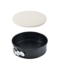 Tellshun 9 Inch Springform Pan Tin with 50pcs Parchment Paper Cheesecakes Baking Mold Round Leakproof Nonstick Removable Bottom Bakeware for Pie Cake Pizza and Quiches