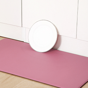 AUTODECO Kitchen Mats and Rugs Set of 2 - Cushioned Anti-Fatigue Kitchen Rug for Floor Washable 17