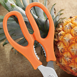 Kitchen Shears, Multi-function Heavy Duty Dishwasher Safe Poultry Shears, Food Grade Stainless Steel Sharp Utility Scissors for Food, White