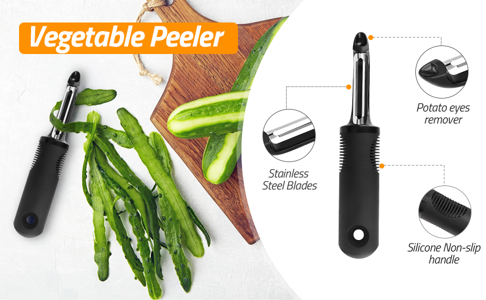 Vegetable Fruit peeler for kitchen Potato Peeler Hand Sharp Stainless Steel Peelers