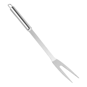 Meat Carving Fork Stainless Steel Cooking Fork with Long Handle for Kitchen Roast Picnic