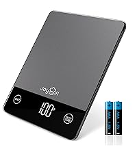 Joyhill Stainless Steel Measuring Cups and Spoons Set of 10 Piece, Nesting Metal Measuring Cups Set with Soft Touch Silicone Handles for Dry and Liquid Ingredients, Cooking & Baking (Black)