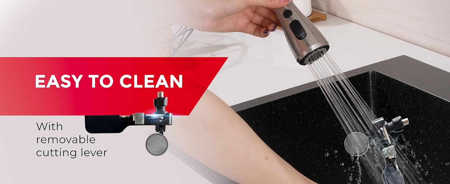 POHL SCHMITT Electric Can Opener with Knife Sharpener and Bottle Opener