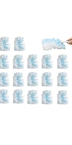 Disposable Kitchen Cleaning Cloths Dish Towels Dish Cloth Reusable Cloths for Kitchen, Bathroom, Household Cleaning (Blue 100 Pack)