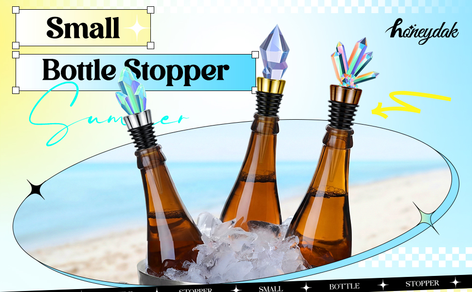 Honeydak 20 Pieces Wine Bottle Stopper Set Kit Blank Stainless Steel Wine and Beverage Reusable Decorative Bottle Corks Accessories Tapered Storage Craft Art DIY for Kitchen Bar Party Wedding Turning