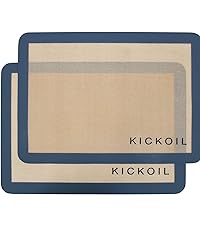 Oven Liners for Bottom of Oven 4 Pack Large Thick Heavy Duty Nonstick Oven Mat for Bottom of Electric Oven Gas Oven Grill, Reusable Heat Resistant BPA PFOA Free Oven Protector Liner,16x24 Inch