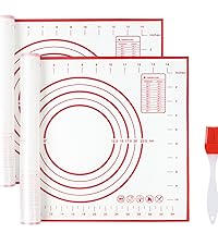 Oven Liners for Bottom of Oven 4 Pack Large Thick Heavy Duty Nonstick Oven Mat for Bottom of Electric Oven Gas Oven Grill, Reusable Heat Resistant BPA PFOA Free Oven Protector Liner,16x24 Inch