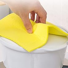 METUUTER 10 Packs Swedish Dishcloths for Kitchen, Reusable Kitchen Dishcloths Compostable Cellulose Dish Clothes for Household Use