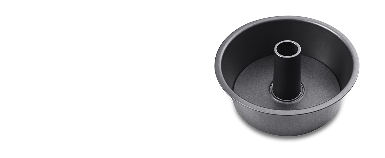 HONGBAKE 8x8 Cake Baking Pan Set, Nonstick Square Brownie Pans with Wider Grips, 2 Pieces, Heavy Duty, Grey