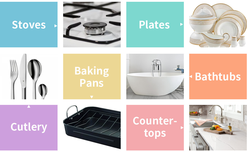 12Pcs Steel Wool Scrubber Pads for Cleaning Dishes, Pans, Pots, Ovens, Grills, Sinks - Stainless Steel Scrubbers for Kitchen, 12 Pack