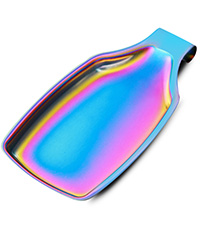 Gold Spoon Rest For Stove up, Stainless Steel Spoon Rest For Kitchen Counter, Large Kitchen Spoon Holder with Square Bottom, Spatula Spoon Ladle Utensil Holder, Heavy Duty.